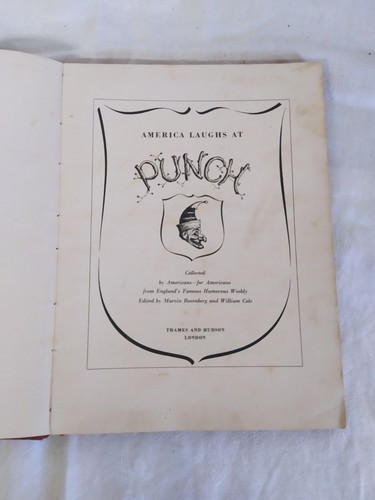 Vintage America Laughs at Punch. Rosenberg & Cole. 1st edition 1953. - Picture 6 of 12