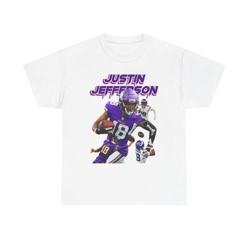 Justin Jefferson Tribute Unisex Heavy Cotton T-Shirt - Bild 14 von 68