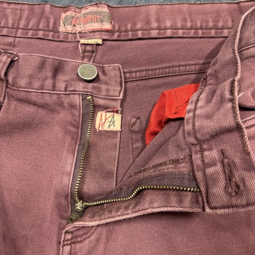 Altamont Skateboarding Red Jeans Mens 34x32 Vintage KR3W Skate - Picture 7 of 17