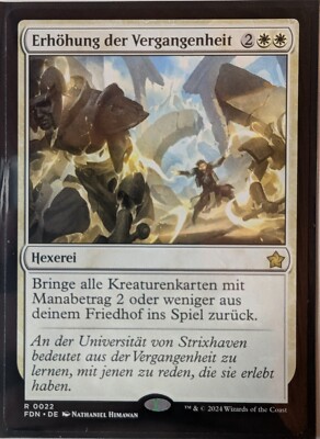 MTG | Erhöhung der Vergangenheit | Raise the Past | FDN | NM | DE