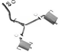 Exhaust System Res Y Pipe Mufflers For 09-13 Subaru Forester 2.5 Natural 4door