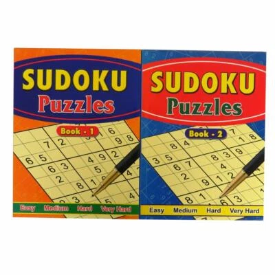 Martello A4 - Große Sudoku Challenge Bücher - Buch 1 und 2 - 117 Rätsel pro Buch