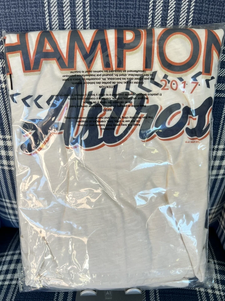 Nueva camiseta para mujer de los Astros de Houston manga 3/4 talla grande táctil de Alyssa Milano Foto 3 de 4