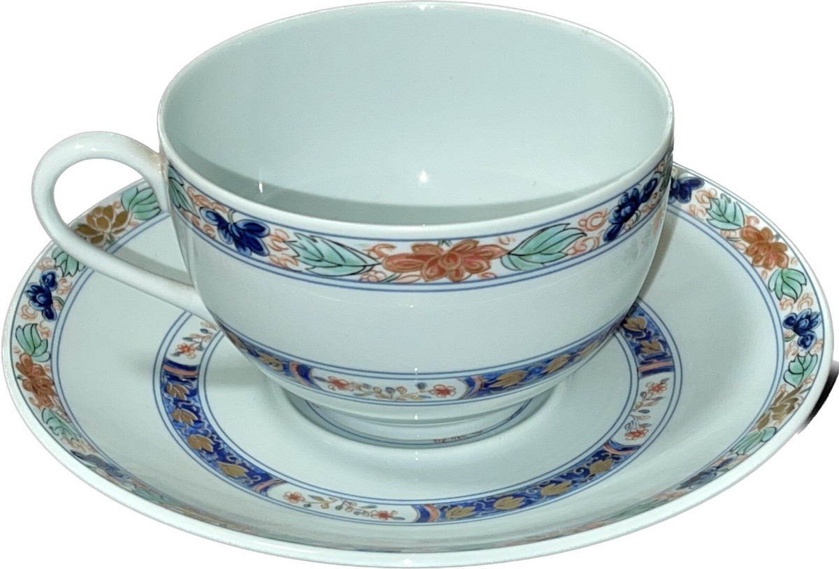 LIMOGES RAYNAUD KOUTANI CELADON CUP & SAUCER Set NEW | eBay