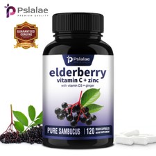 Elderberry 10000mg - Immune Support Defence Cardiovascular Health, High Quality