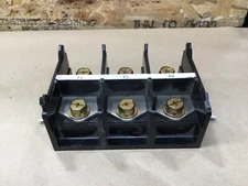 IDEC BN400BW DISTRIBUTION BLOCK 350A 600V 3 Pole 350 Amp Din Rail Mount #32E8