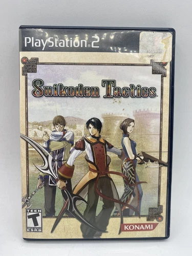 Suikoden Tactics PS2 (Sony PlayStation 2, 2005) W/ SOUNTRACK! No Manual. Tested