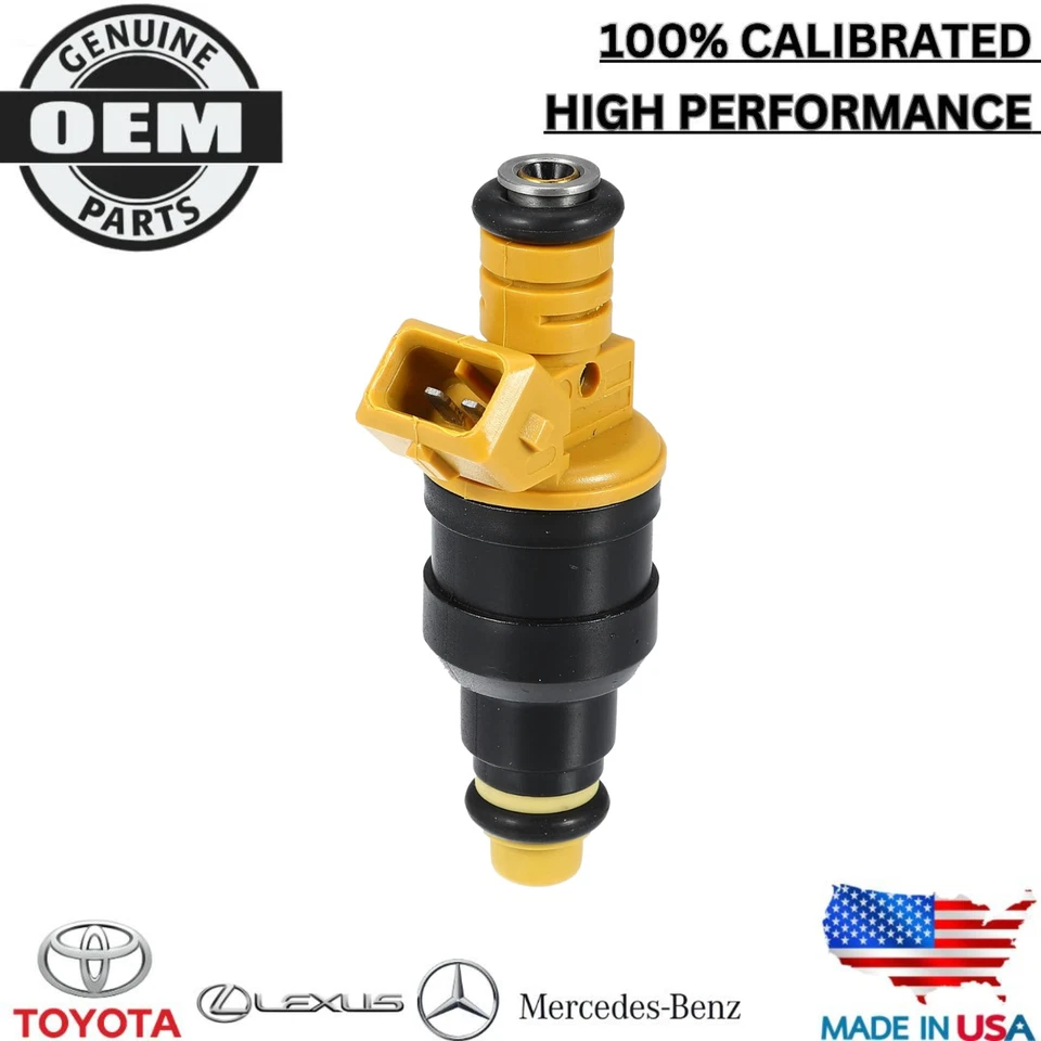 X8 NEW OEM GENUINE BOSCH Fuel Injectors 1995-1996 Ford Bronco 5.8L V8 0280150718 - Image 2 of 4