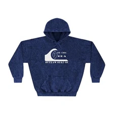 Outlaw Surf 1 Percenter Logo Mineral Wash Hoodie
