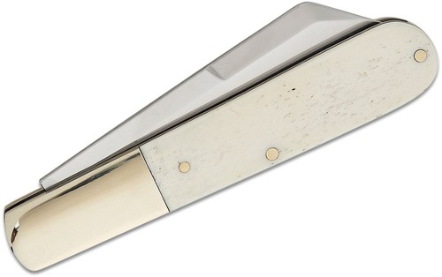 BCWSB180 Bear & Son WSB180 Large Sheepsfoot Barlow Carbon Blade Bone Handles USA - Bild 3 von 6