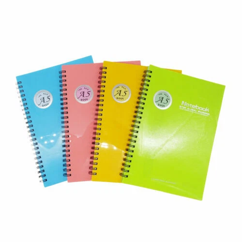 Ungelochte DIN A5 Format Spiralblöcke