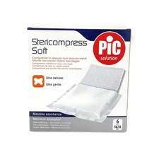 Pic Stericompress Soft Compresse Di Garza Sterile 10 X 10 cm 6 Pezzi