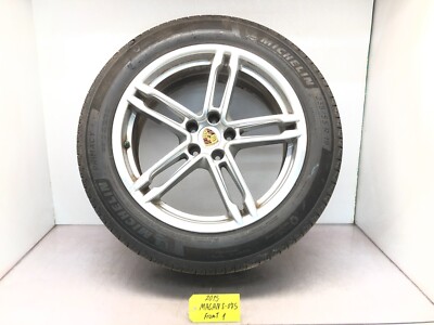 2015-2018 PORSCHE MACAN FRONT WHEEL RIM TIRE 19'' 8JX19 235/55R19 OEM #NOTES