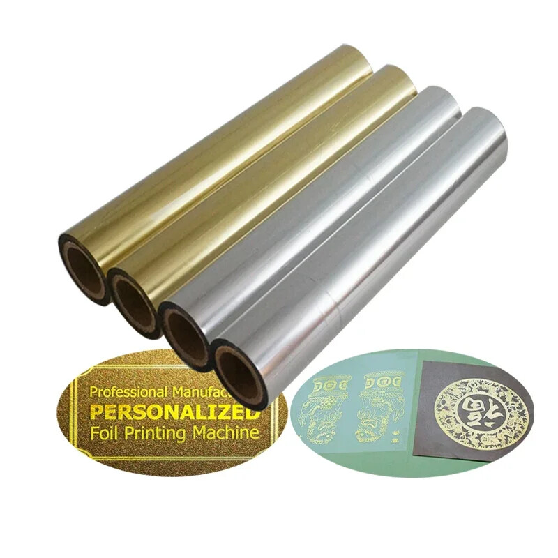 Hot Foil Stamping Paper Rolls Laminator Heat Transfer Laser Printer Card Paper-image