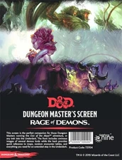Dungeons & Dragons RPG: Rage of Demons DM Screen by Gale Force 9 GF973704