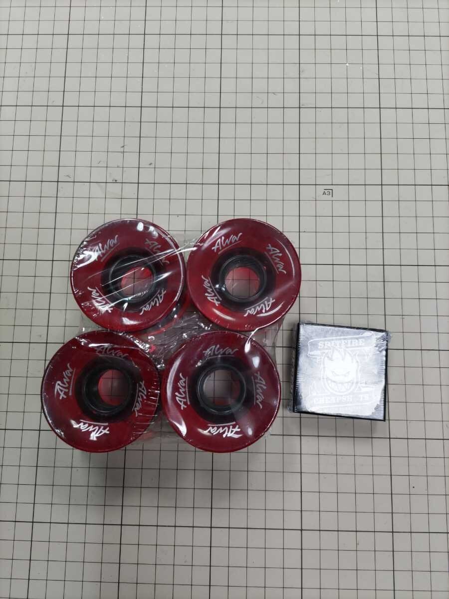 Tony Alva Skateboard Wheels 83a 60 × 44mm clear red Unused JP eBay