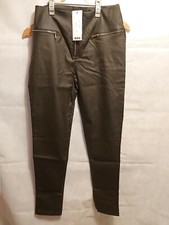 Boohoo Skinny Black Trousers 75% Viscose BNWT Size 12