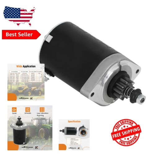 12V OEM Quality Starter Motor for Kawasaki Cub Cadet Mowers - Fits FR691V & More
