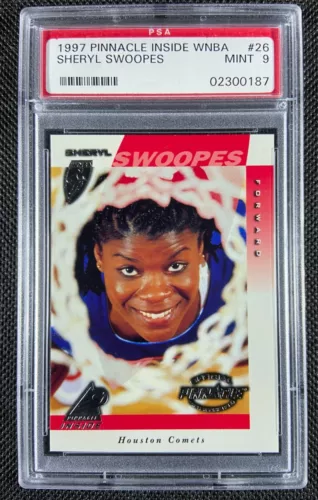 1997 Pinnacle Inside WNBA Sheryl Swoopes RC#26  PSA 9 MINT 