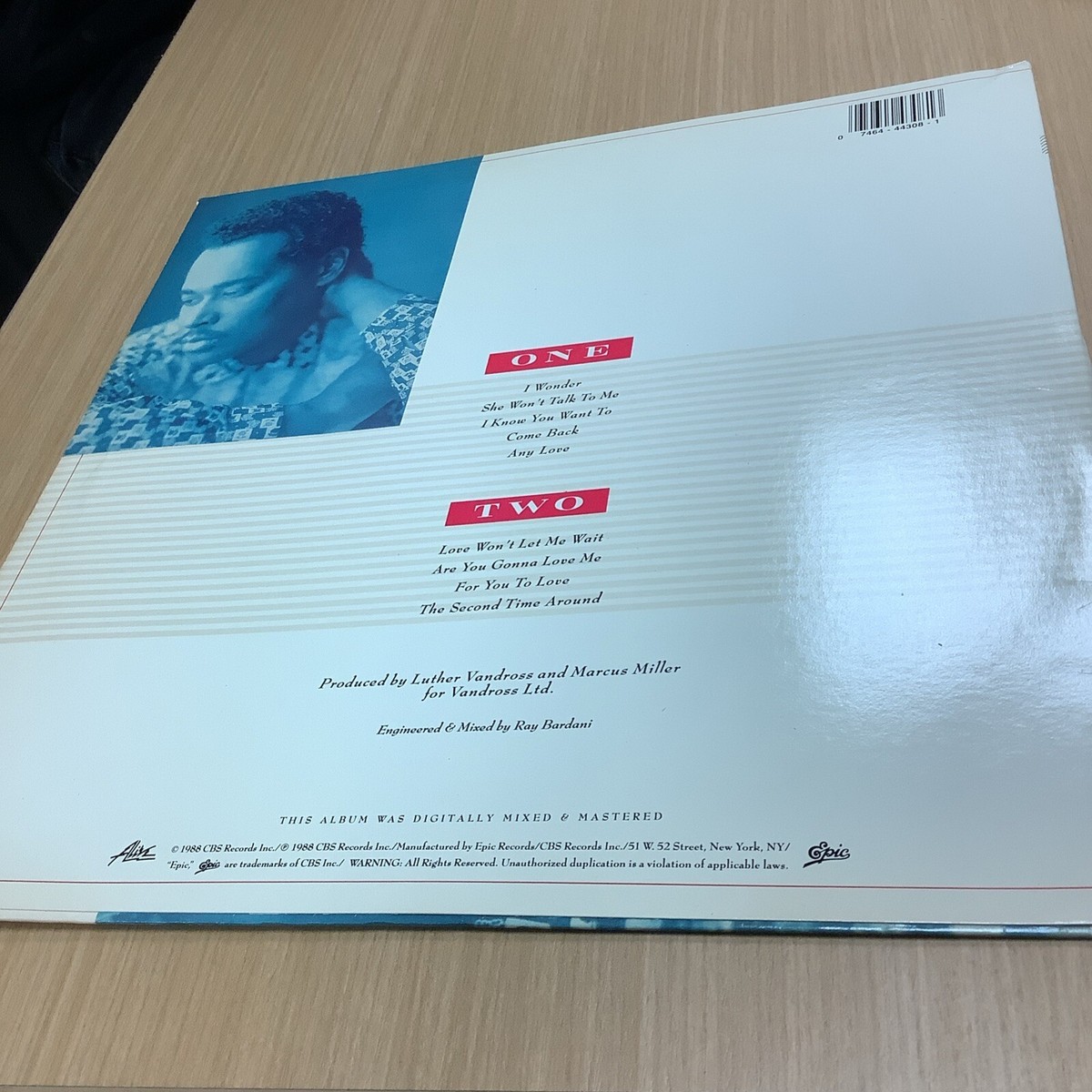 Luther Vandross Any Love Vinyl Record Album Lp Ex Con | eBay
