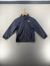 The North Face Boys Size Small Full Zip Fleece Jacket Gray