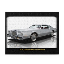 Stunning 1976 Lincoln Mark IV Versailles Puzzle 120 pcs  Classic American