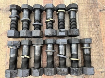 1-1/2'' X 8'' Conquest A325 Type 1 Heavy Hex Structural Bolt, Plain & Bolt Lot 13