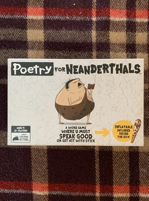 Exploding Kittens Poetry for Neanderthals Word Card Game