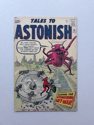 Tales to Astonish 39 Marvel Comics 1st Scarlet Bettle 1963, MCU Ant Man 
