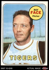 1969 Topps #207 Elroy Face Tigers 6 - EX/MT