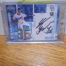 Epoch 2024 Premier Rookie Autograph Card Konosuke Fukuda 36/55 Signed Baseball