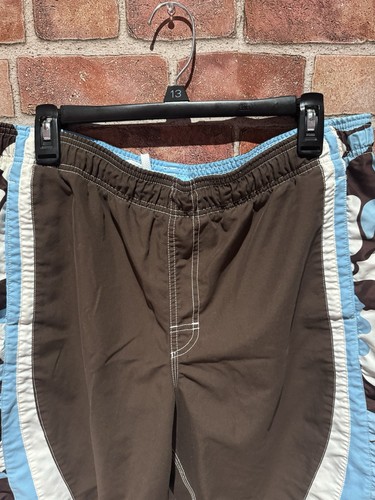 Pantalones cortos de natación Speedo para hombre grandes elásticos trajes de baño pantalones con cordón - Imagen 3 de 8