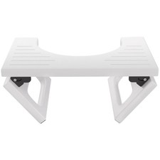 7" Bamboo Toilet Stool for Adults, Foldable Squat Stool