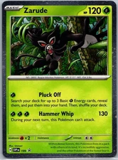 Zarude SVP 199 Cosmos Holo Black Star Promo Pokemon TCG Near Mint