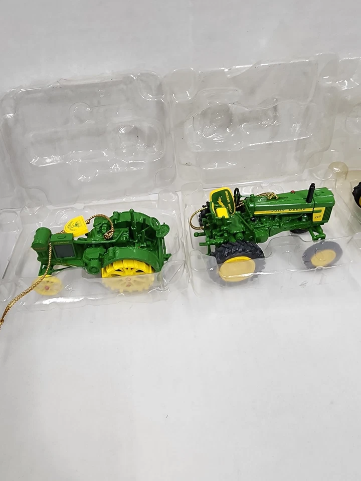 6 adornos para árbol de Navidad tractor John Deere de Danbury como nuevo caja abierta Foto 3 de 4