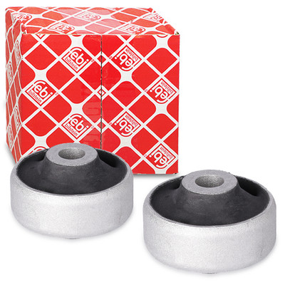 2x FEBI BILSTEIN QUERLENKLAGER LAGERUNG AUDI SEAT SKODA VW GOLF POLO 10814