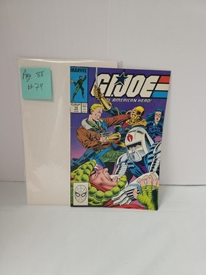 GI Joe #74 (Aug. '88; Marvel) - Larry Hama; Cobra civil war; Serpentor; Baroness