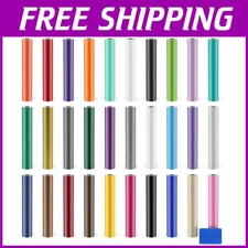 Vinyl Roll Set - 30 Rolls 12" x 24" + Squeegee