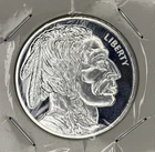 1 Troy Ounce .999 Fine Silver Buffalo Round