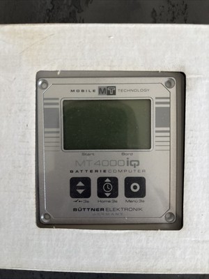 BÜTTNER ELEKTRONIK MT 4000 iQ oder MT5000 in Batterie-Computer   / OVP