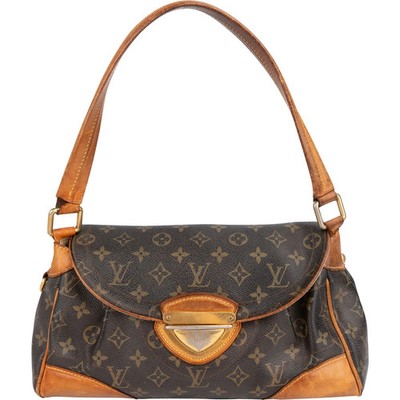 Louis Vuitton Monogram Canvas Beverly MM Shoulder Bag Tasche