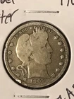 1909-D Barber Quarter   G