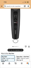 Babyliss Pro FX3 Cordless Adjustable Clipper ...