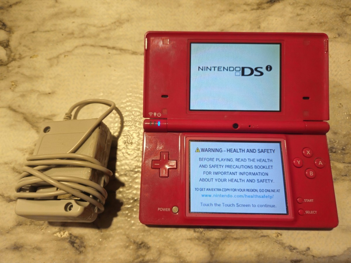 Nintendo Dsi Red With Twilight Menu! | eBay