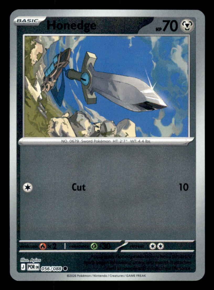 Honedge Normal Common ME03: Perfect Order 056/088 NM