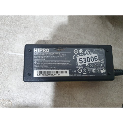 Hipro HP-A0652R3B Netzteil schwarz 19V 3,42A 65W für Acer Aspire Laptops