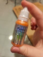 Mysense orange face and body paint