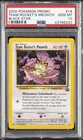 2000 POKEMON PROMO BLACK STAR POKEMON LEAGUE #18 TEAM ROCKET'S MEOWTH PSA 10