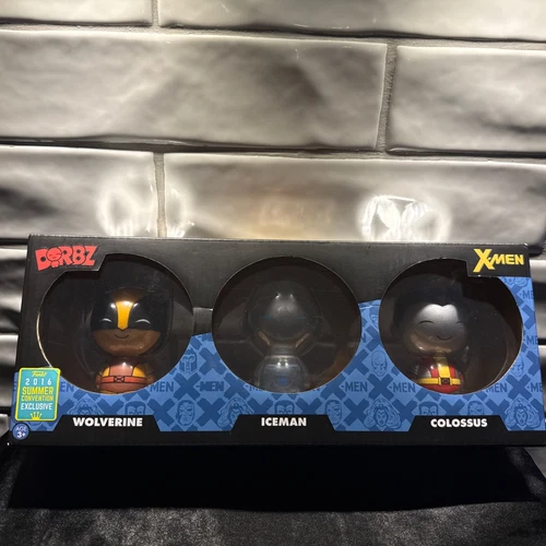 Funko Dorbz: Marvel - X-Men 3 Pack - Ice-Man, Colossus, & Wolverine