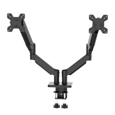 Dual Monitor Arm Full Motion Gas Spring Desk Mount for 13-34" Screens, Space-...